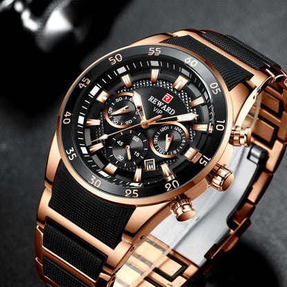 Elegant REWARD VIP Chronograph Watch